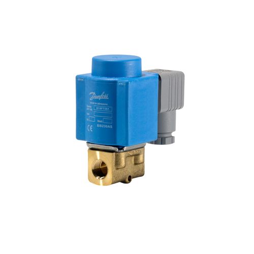 Danfoss-Magnetventil-EV210B-NC-Kv-0-30-m3-h-G1-4-FKM-230V-AC-032U147031 gallery number 1